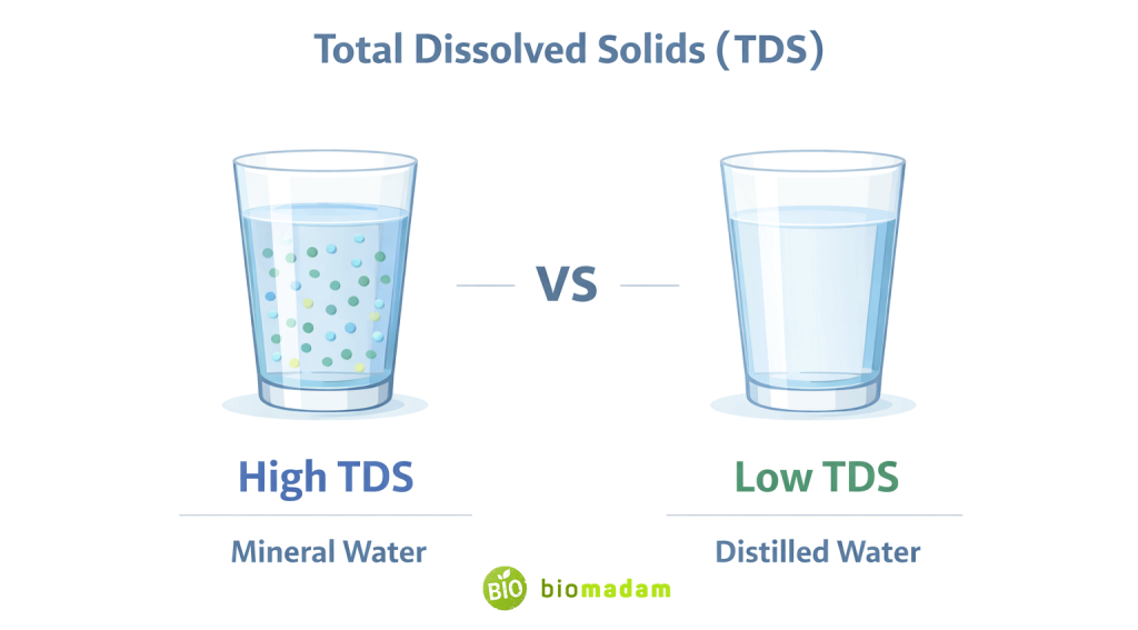 Total Dissolved Solids in Distilled Water