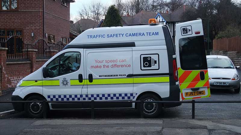 Mobile Speed Camera Vans How Long Before Ticket