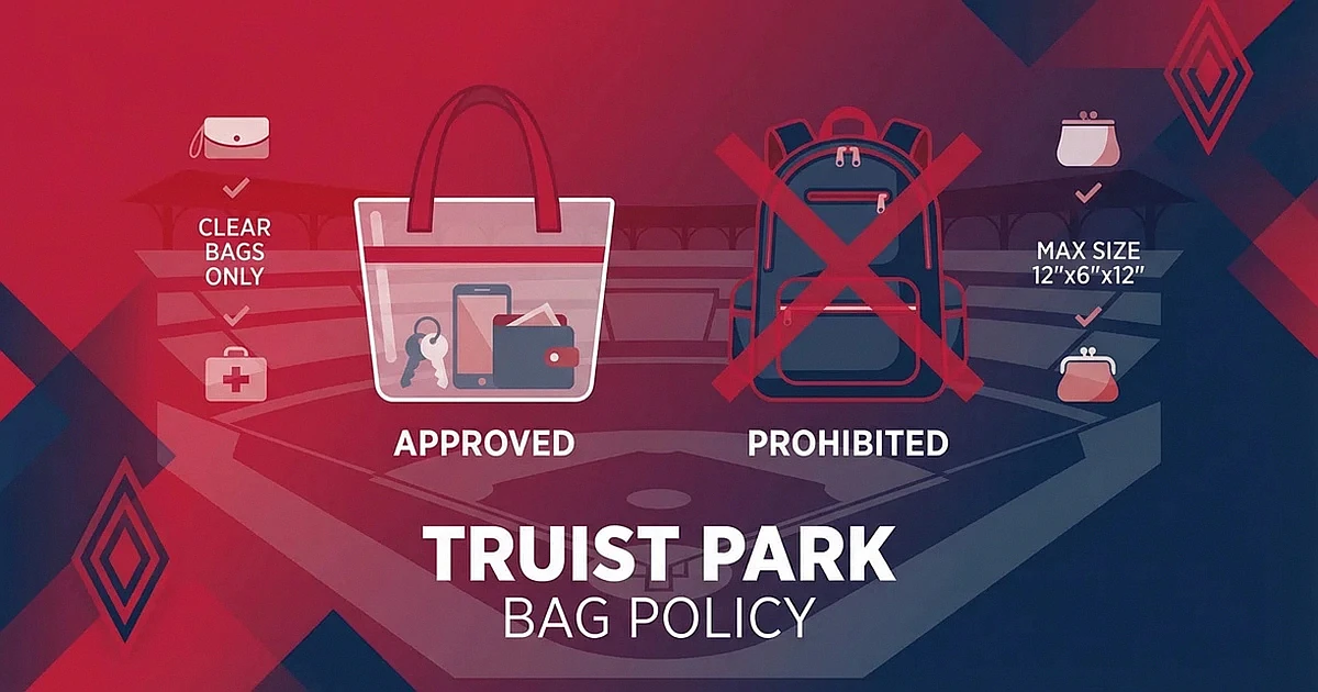 Truist Park Bag Policy Twice