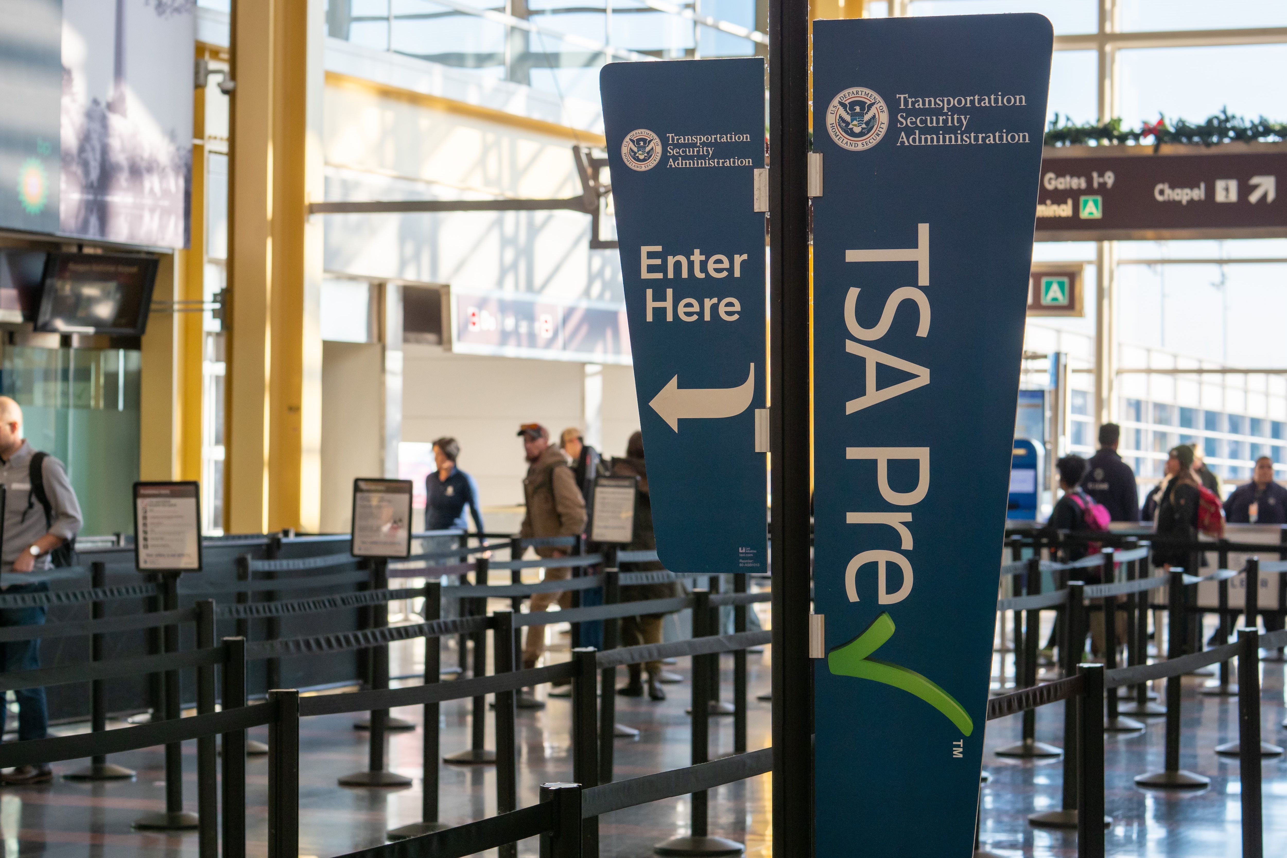 Tsa Stand for Airport