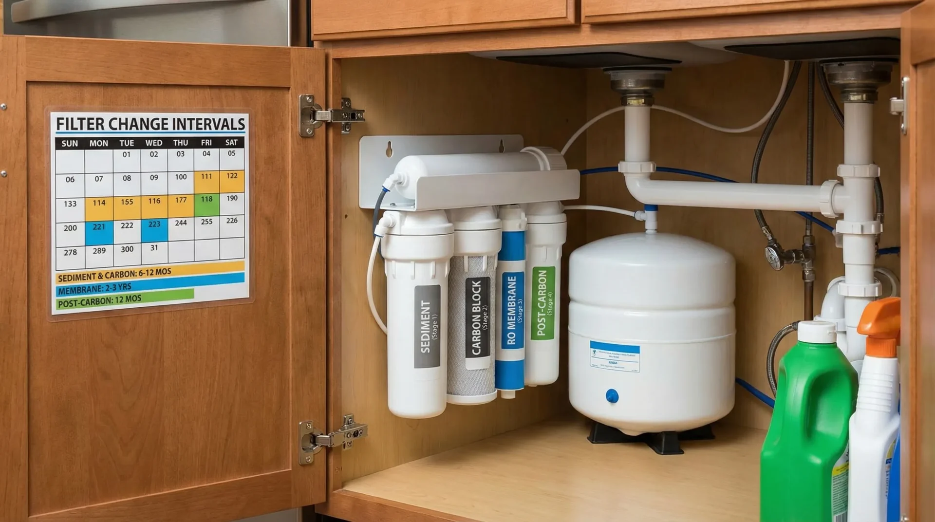 Reverse Osmosis Filter Replacement Frequency