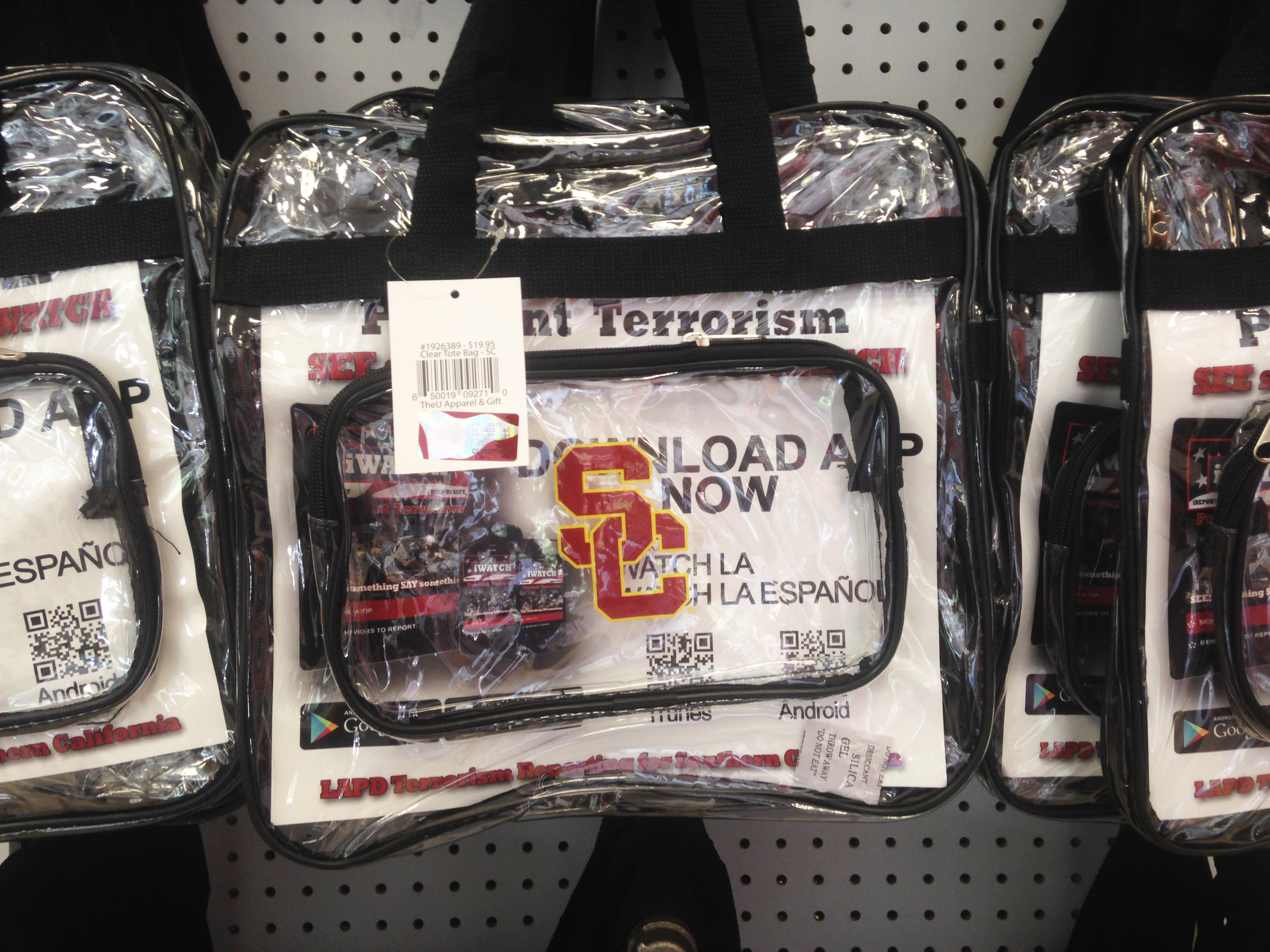 La Coliseum Clear Bag Policy