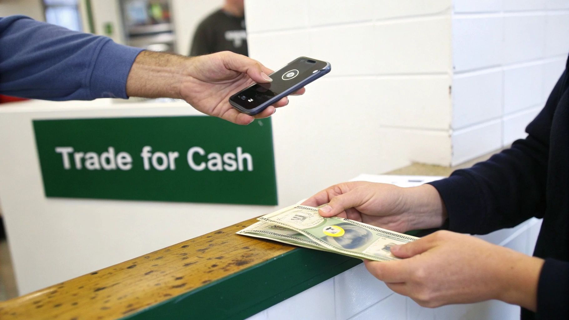Trade in Old Phone for Cash