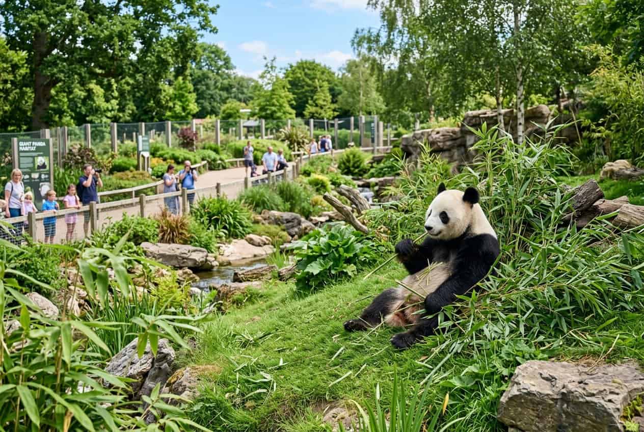 Zoos in the Uk with Pandas