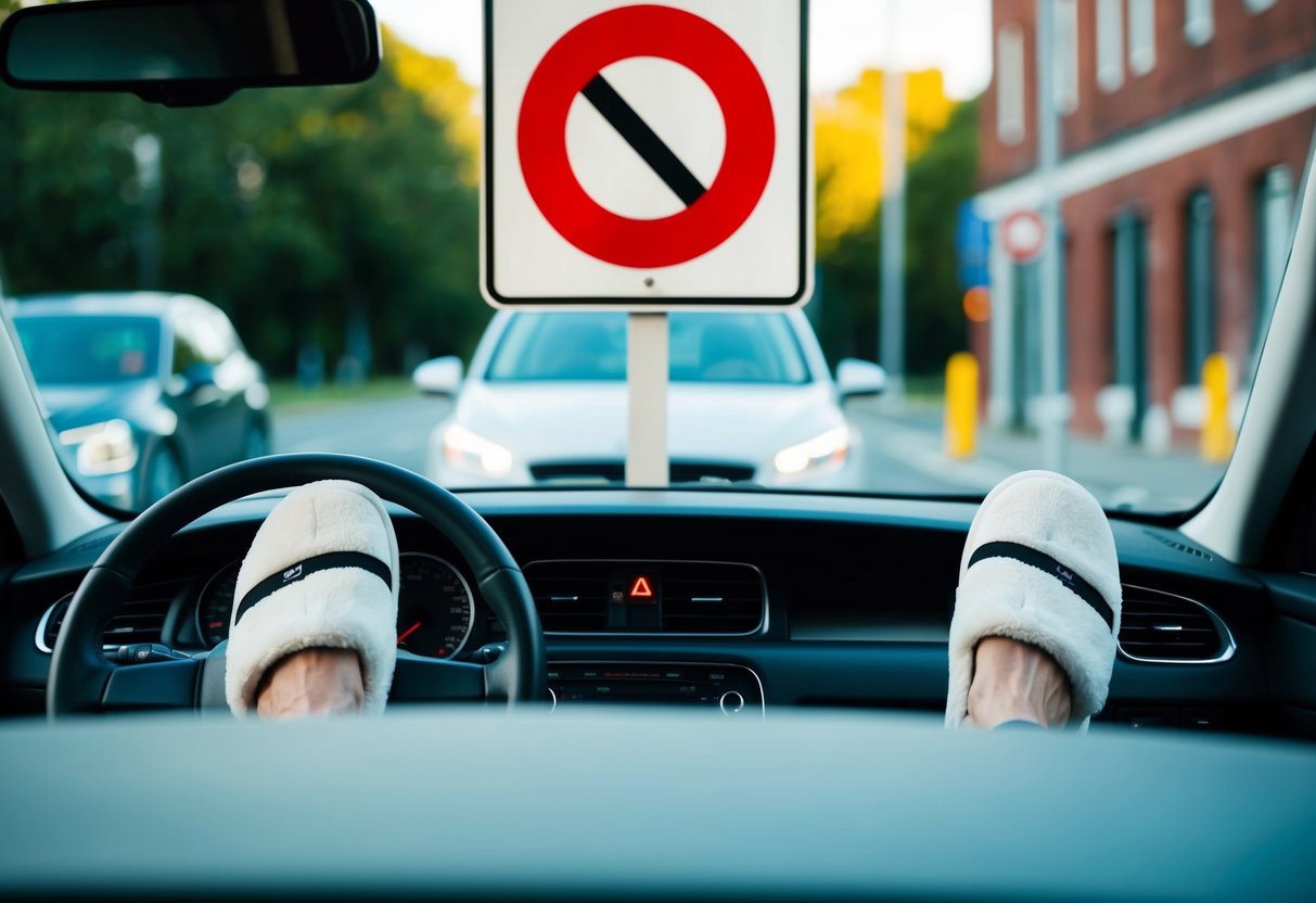 Is It Illegal to Drive in Slippers
