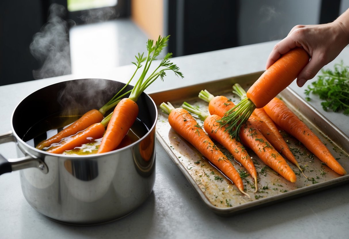 How Long to Parboil Carrots Before Roasting