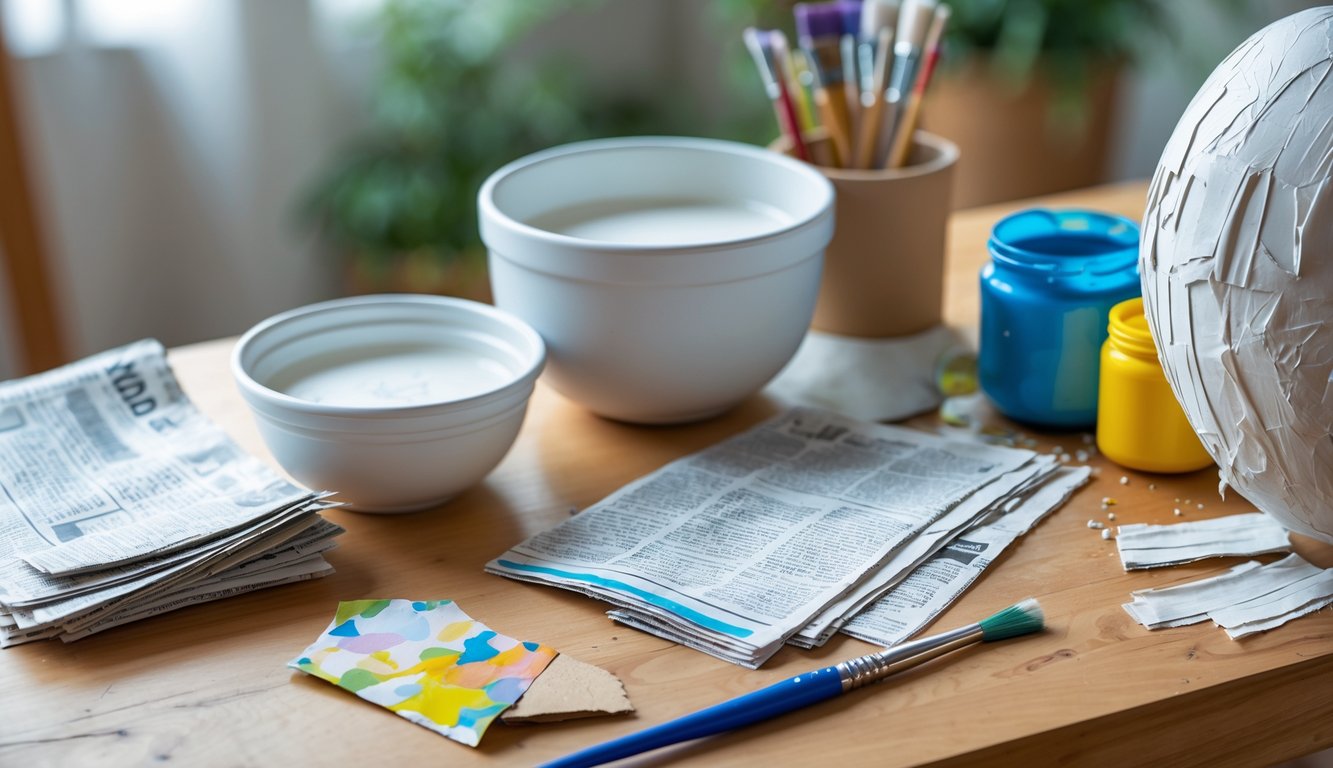What Materials Do You Need for Paper Mache