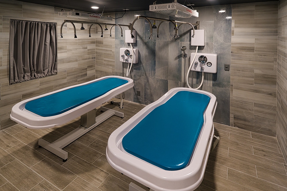 What Is Massage Table Shower