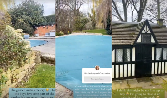 Stacey Solomon Home Pickle Cottage Pool