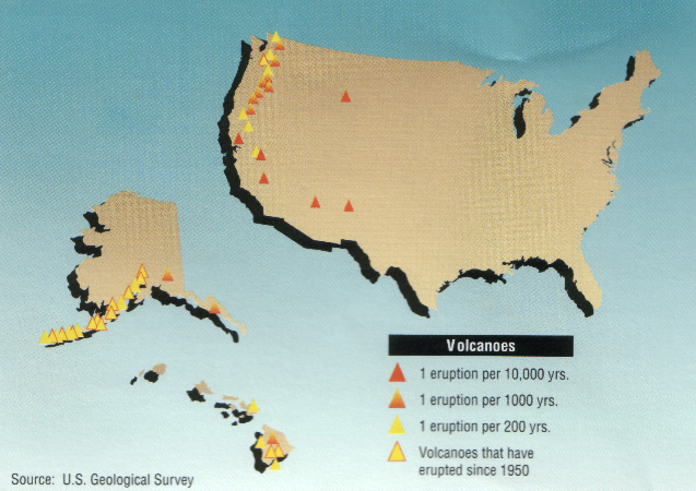 Are There Volcanoes in the Us