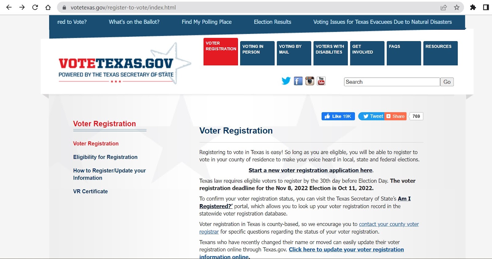 Register to Vote in Texas: Eligibility Rules and Step-by-Step Instructions