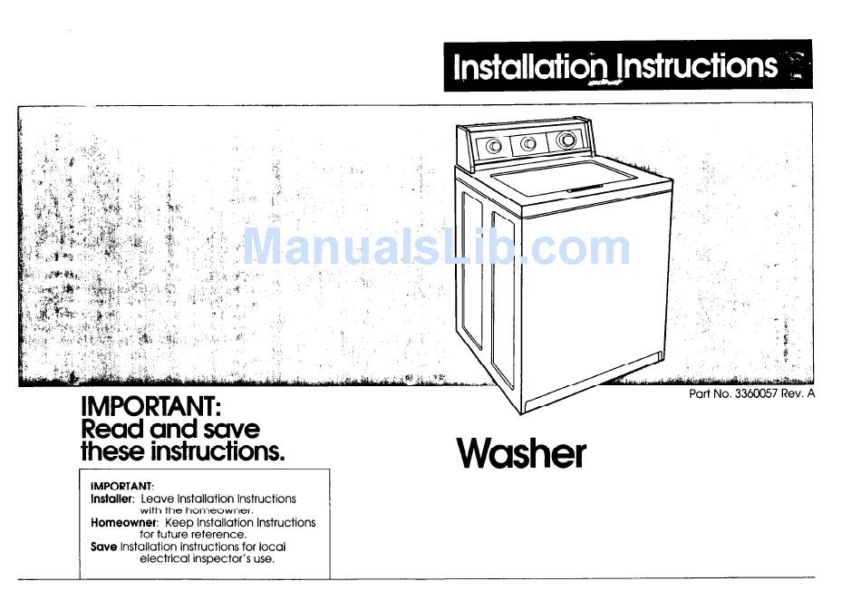 Old Maytag Washer Manual Pdf Free Download