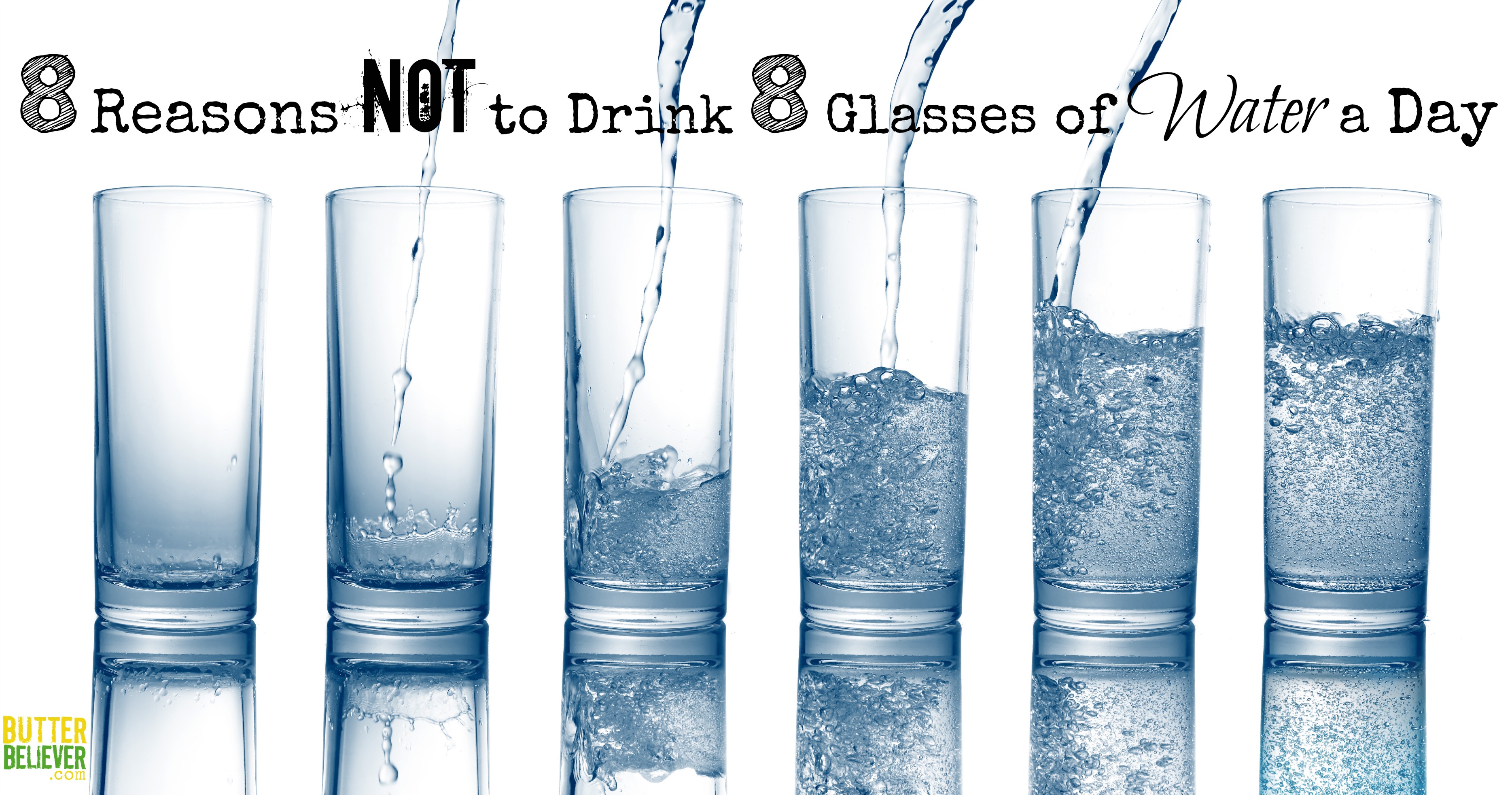 How Many Bottles of Water Is 8 Glasses of Water