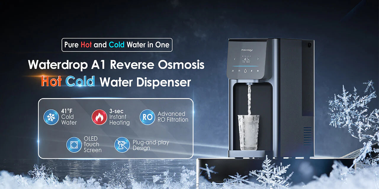 Reverse Osmosis Hot Cold Water Dispenser