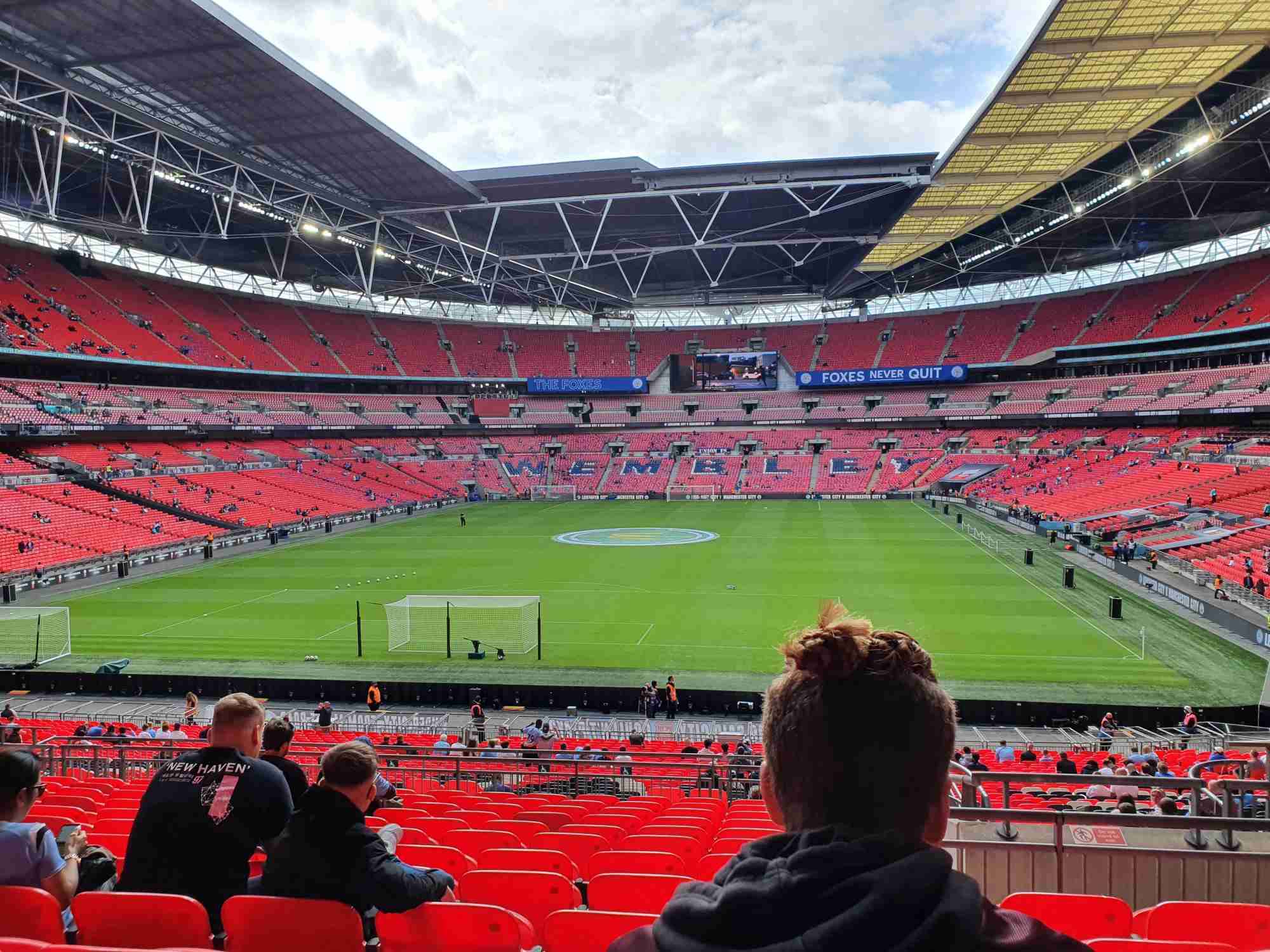 View from Seat Wembley