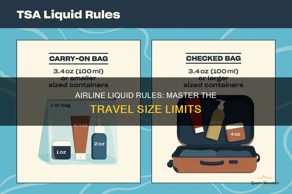 What Size Liquid Can Go on a Plane