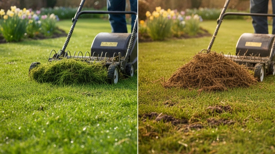 When to Scarify Lawn in Uk