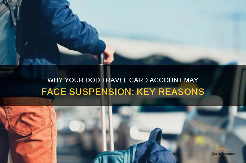 Which Is a Reason for Account Suspension Travel Card