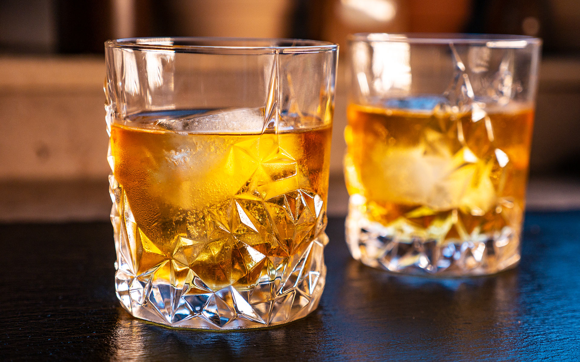 Drinking Whiskey on the Rocks