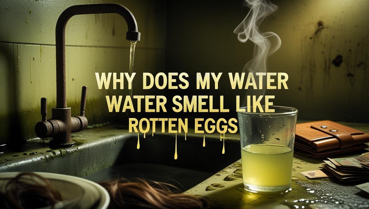 Why Does My City Water Smell Like Rotten Eggs