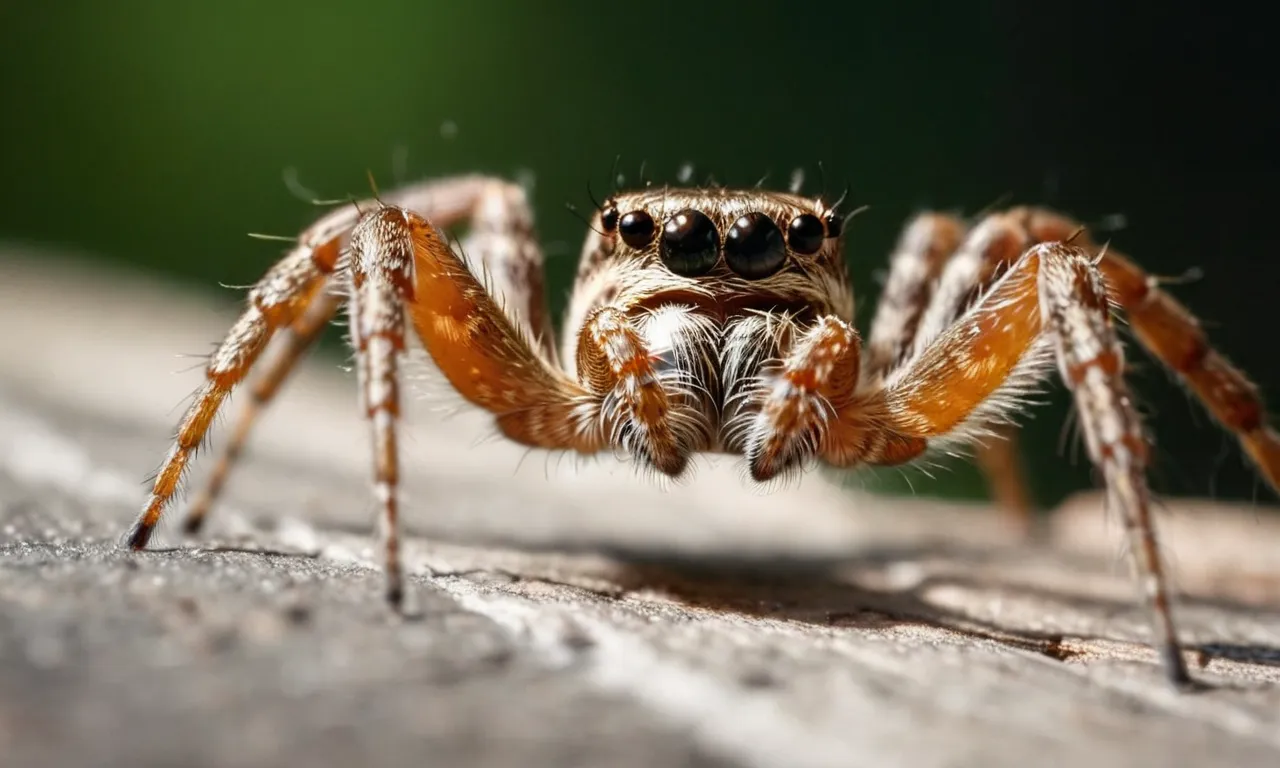 Why Do Spiders Run to You
