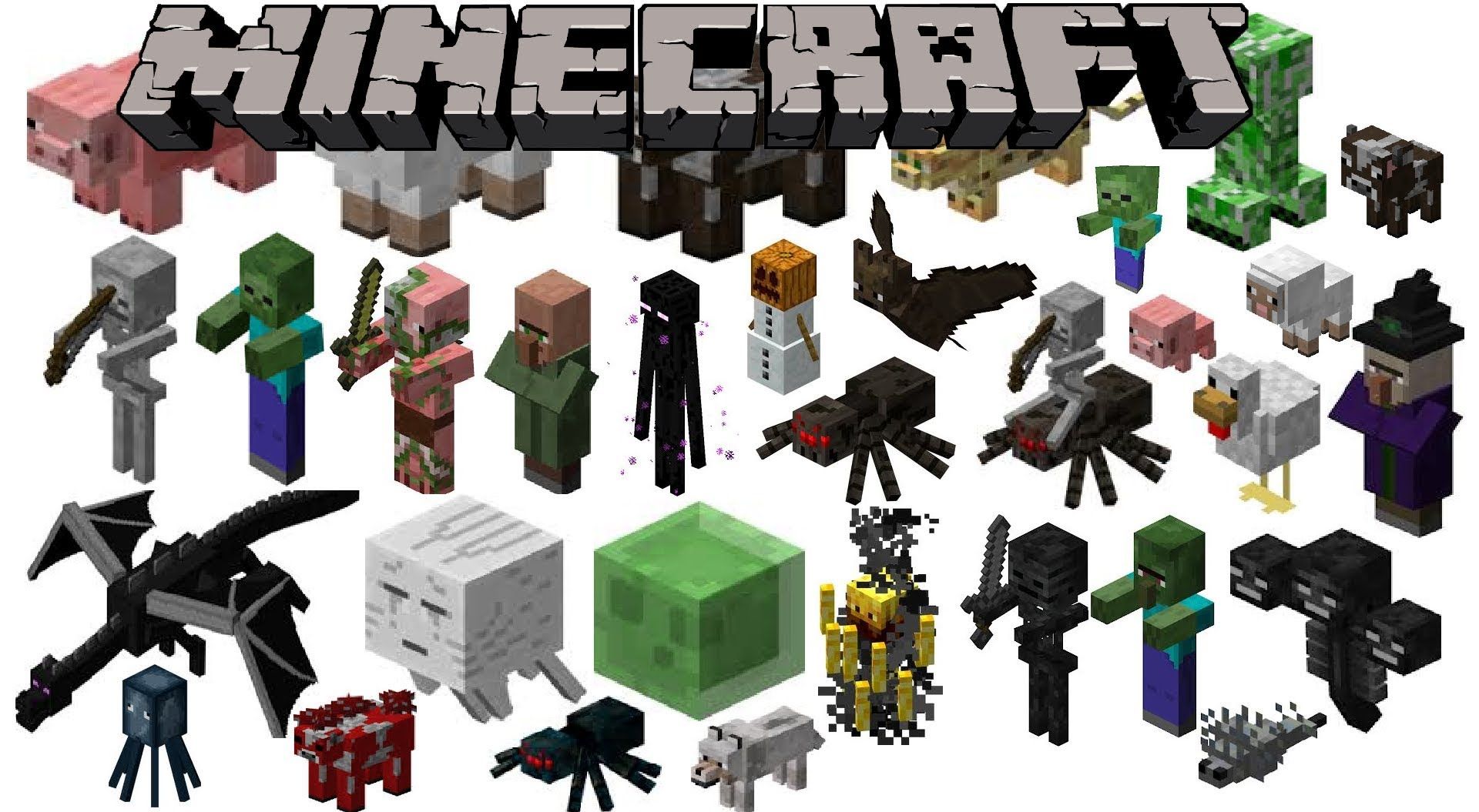 All of the Monsters in Minecraft