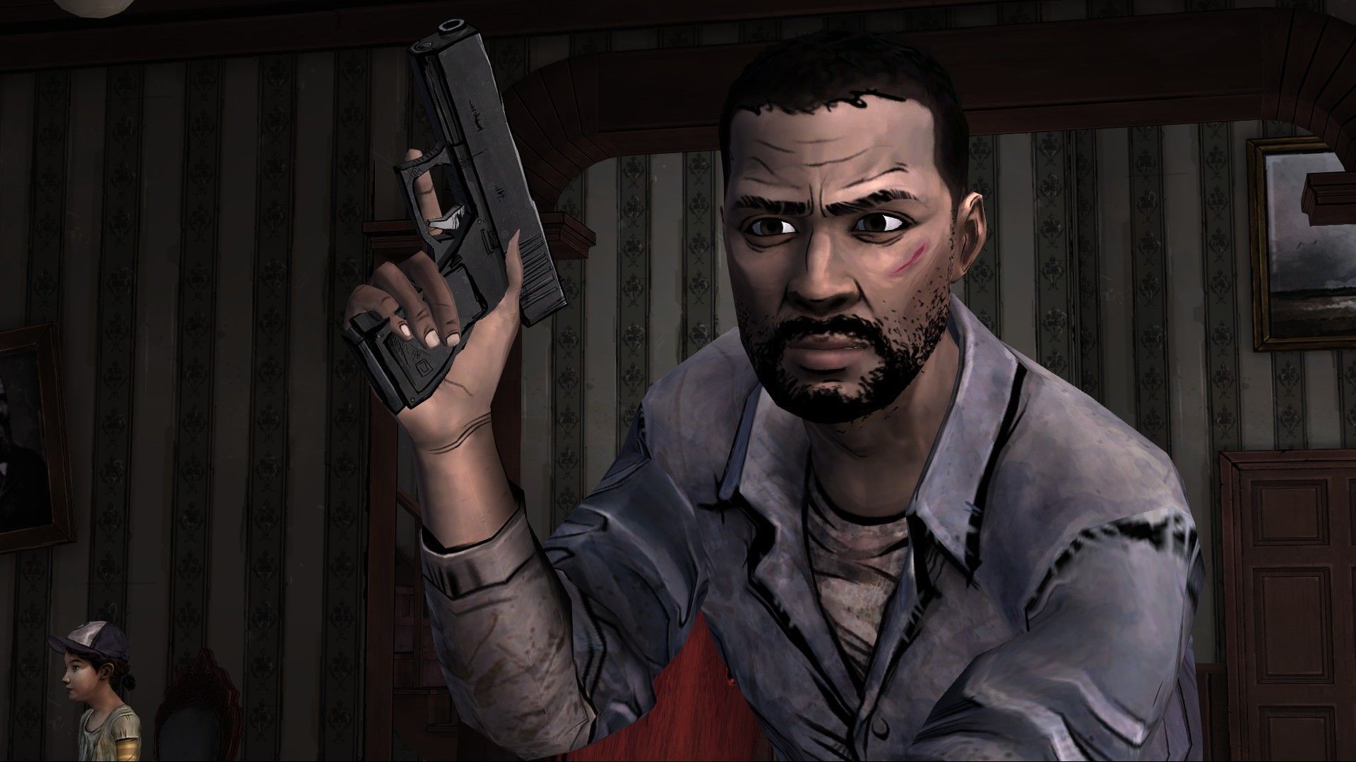 Lee in the Walking Dead