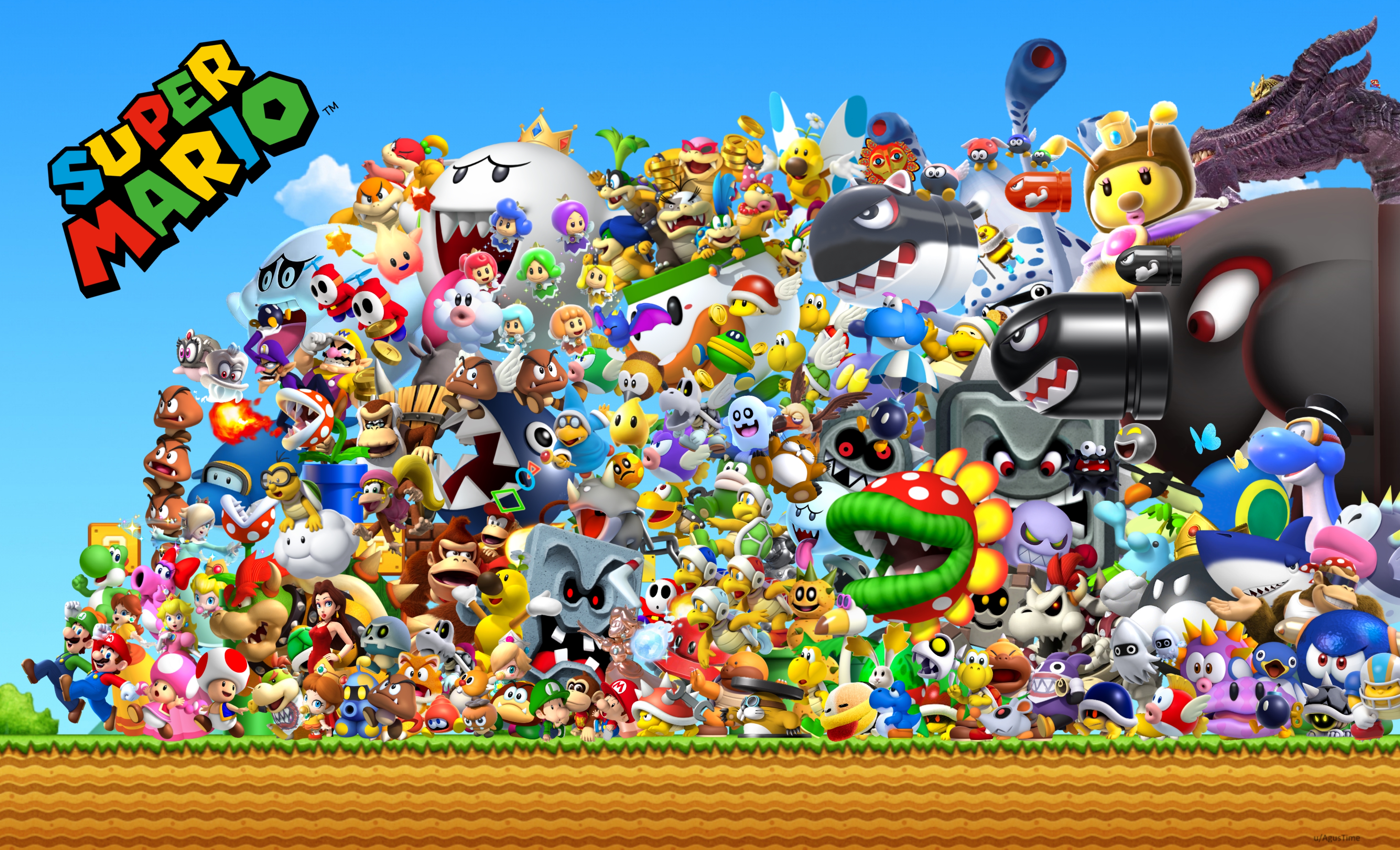 All the Characters in Super Mario
