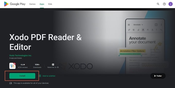 Xodo Pdf Reader & Editor Download