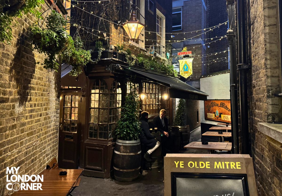 Ye Olde Mitre Holborn Ely Court Ely Place London