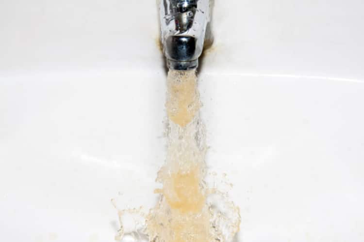 Why Is My Water Yellow Brown