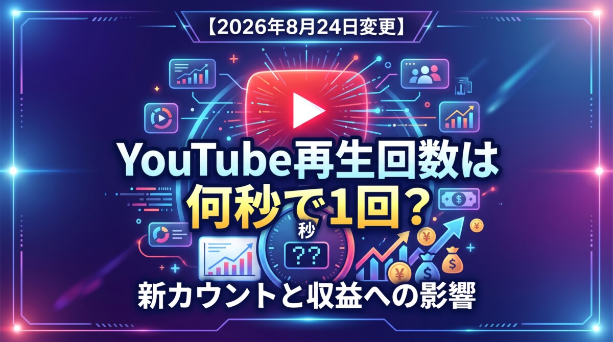 Youtube登録者数と収入の現実！激変ランキングと収益化の真相