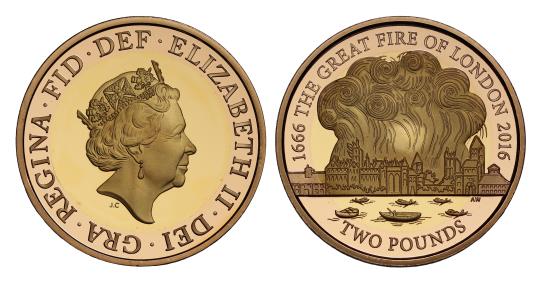 Fire of London 2 Coin Value