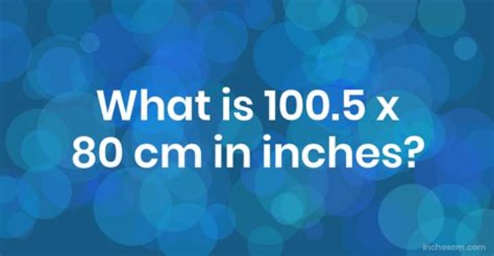 80 Cm to in: Convert 80 Centimeters to Inches (Plus Quick Tips)