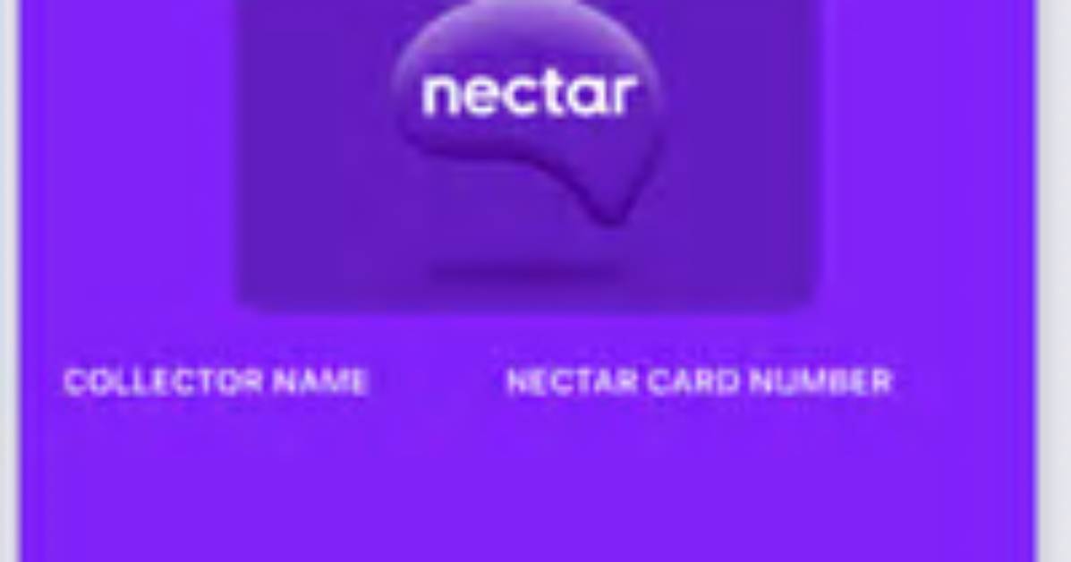 Add Nectar Card To