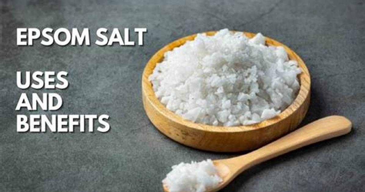 Does Epsom Salt