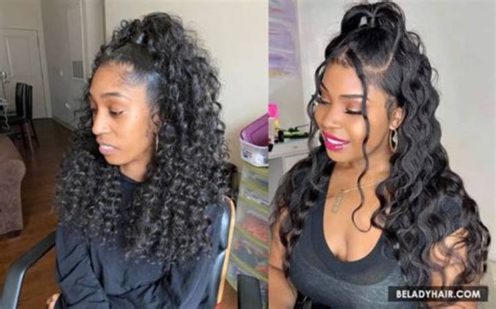 Half up Half Down Quick Weave: the Easy Style That Looks Effortless