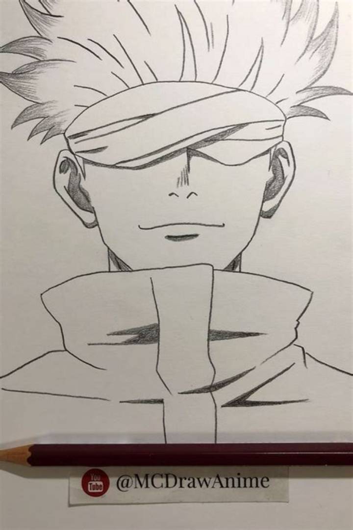 How to Draw Gojo: Step-by-Step Manga-Style Guide for Beginners