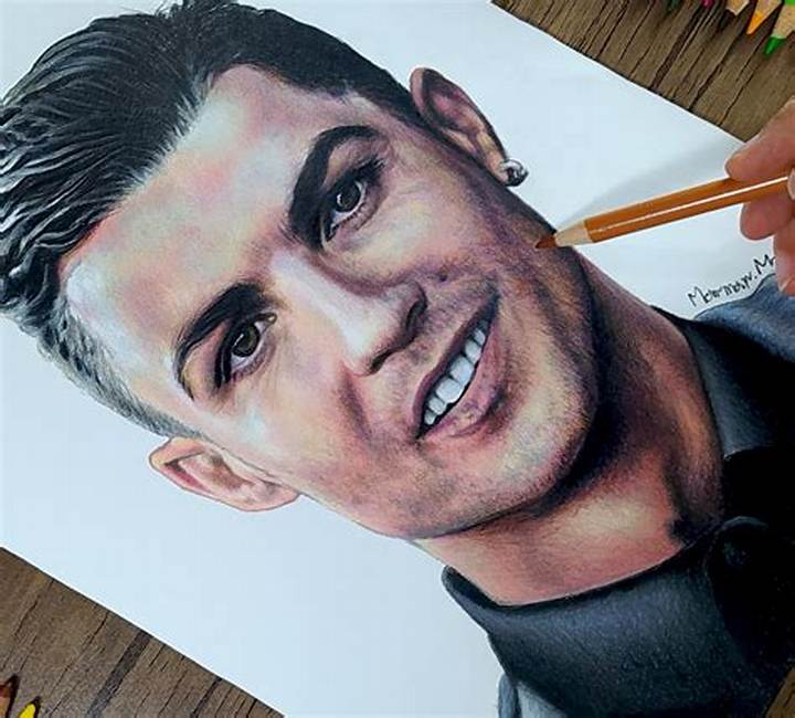 How to Draw Ronaldo: a Step-by-Step Guide for Realistic Sketches