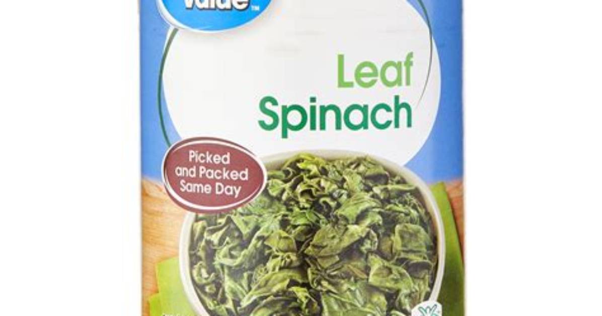 Is Can Spinach