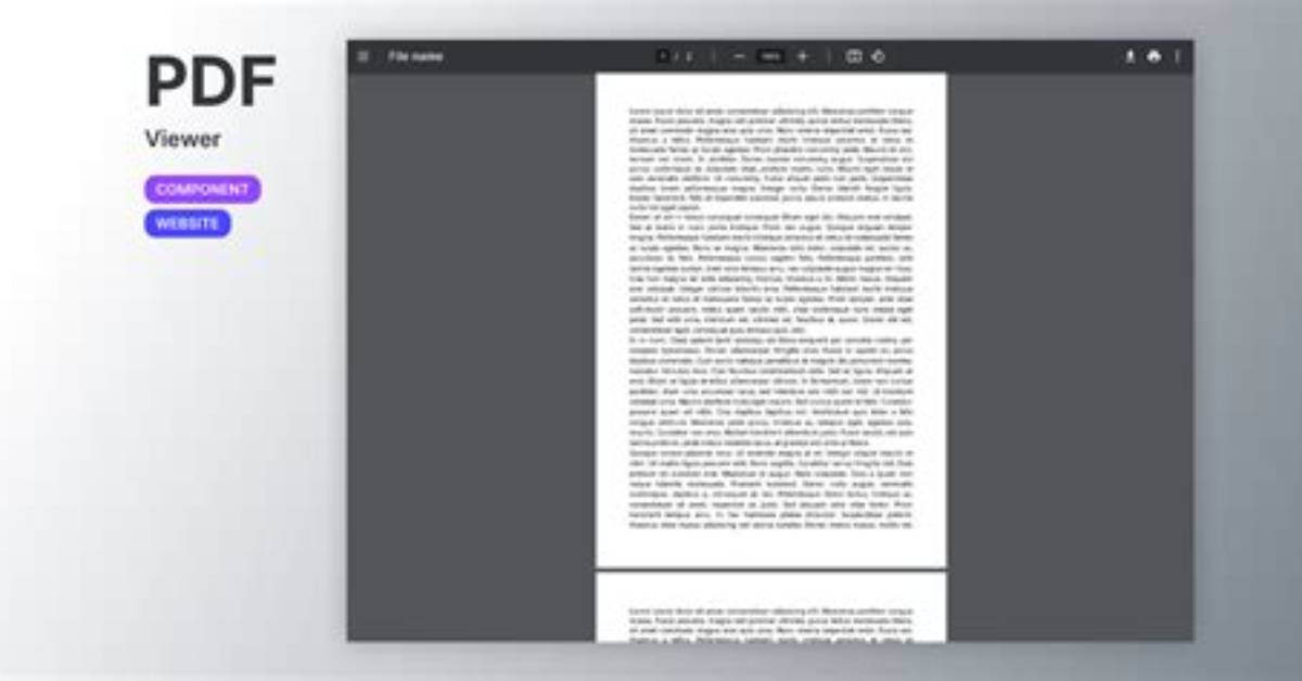 Pdf Viewer For