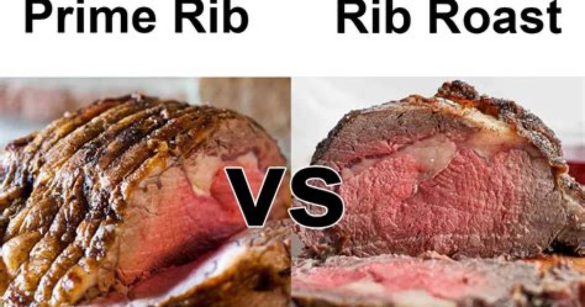 Prime Rib Roast Vs