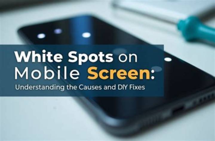 Spots on Phone Screen: Causes, Fixes, and When to Replace