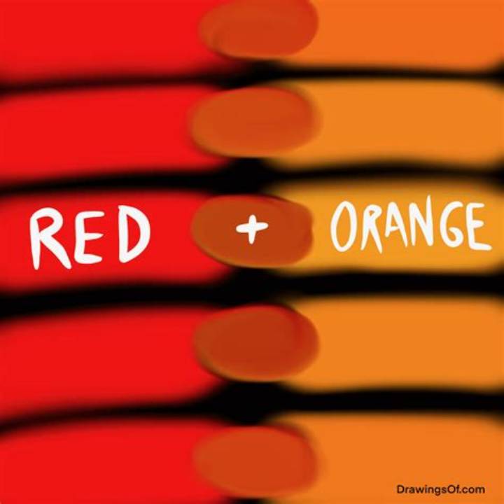 What Colour Do Red and Orange Make? the Real Answer