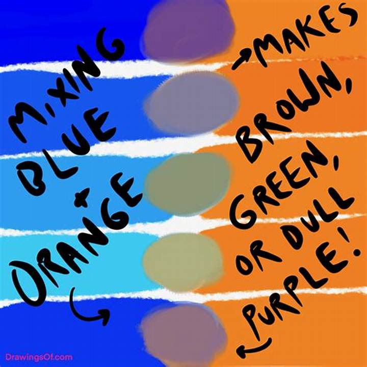 What Does Blue and Orange Make? the Color-Mixing Answer